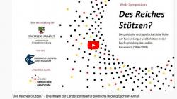 Online-Symposium: "Des Reiches Stützen?"