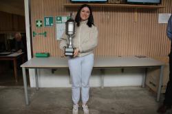 Linda Bauer gewinnt den Landesjugendpokal mit dem KK-Gewehr 2023.
